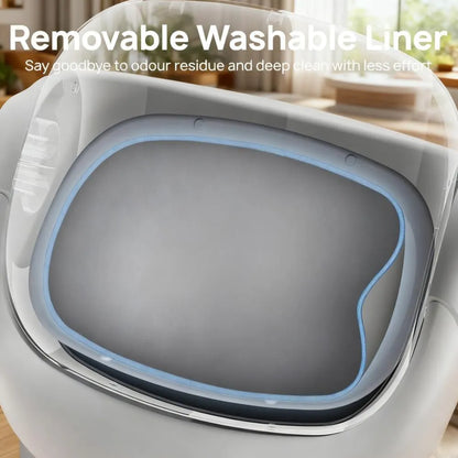 Automatic Litter Box – Self-Cleaning, APP Control, Dual Sensors